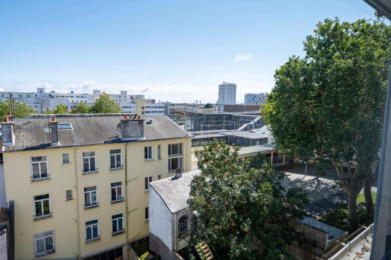 Le Poulorio 12 - T2 - Proche Gare - Dernier Etage By Locly Apartment Lorient Luaran gambar